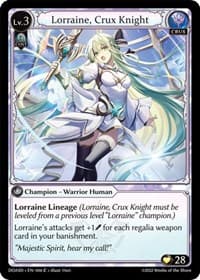 Lorraine, Crux Knight - Dawn of Ashes Starter Decks - Grand Archive TCG card