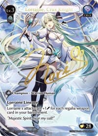 Lorraine, Crux Knight (CSR) - Dawn of Ashes Starter Decks - Grand Archive TCG card