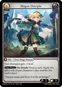Magus Disciple - Dawn of Ashes Starter Decks - Grand Archive TCG card