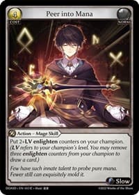 Peer into Mana - Dawn of Ashes Starter Decks - Grand Archive TCG card