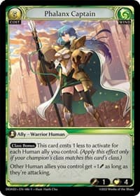 Phalanx Captain - Dawn of Ashes Starter Decks - Grand Archive TCG card