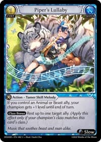 Piper's Lullaby - Dawn of Ashes Starter Decks - Grand Archive TCG card