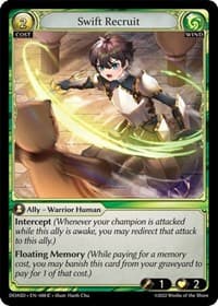 Swift Recruit - Dawn of Ashes Starter Decks - Grand Archive TCG card