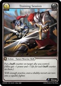 Training Session - Dawn of Ashes Starter Decks - Grand Archive TCG card
