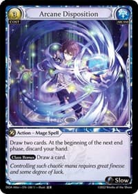 Arcane Disposition - Dawn of Ashes Alter Edition - Grand Archive TCG card