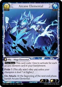 Arcane Elemental - Dawn of Ashes Alter Edition - Grand Archive TCG card