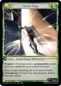 Arrow Trap - Dawn of Ashes Alter Edition - Grand Archive TCG card