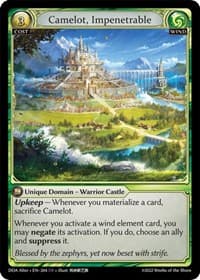 Camelot, Impenetrable - Dawn of Ashes Alter Edition - Grand Archive TCG card