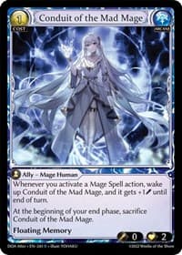 Conduit of the Mad Mage - Dawn of Ashes Alter Edition - Grand Archive TCG card