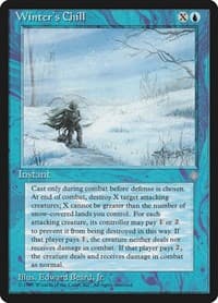 Winter's Chill - Ice Age - Magic: The Gathering card