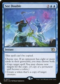 See Double - Promo Pack: March of the Machine - Magic: The Gathering card