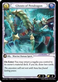 Ghosts of Pendragon - Dawn of Ashes Alter Edition - Grand Archive TCG card