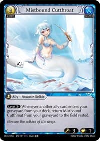 Mistbound Cutthroat - Dawn of Ashes Alter Edition - Grand Archive TCG card