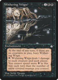 Withering Wisps - Ice Age - Magic: The Gathering card