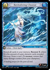 Revitalizing Cleanse - Dawn of Ashes Alter Edition - Grand Archive TCG card