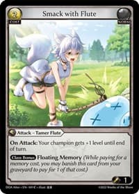 Smack with Flute - Dawn of Ashes Alter Edition - Grand Archive TCG card