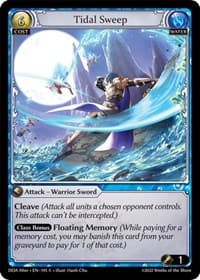 Tidal Sweep - Dawn of Ashes Alter Edition - Grand Archive TCG card