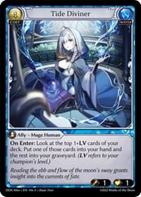 Tide Diviner - Dawn of Ashes Alter Edition - Grand Archive TCG card