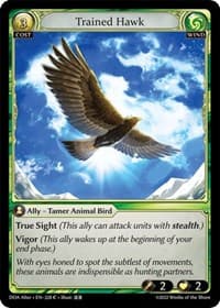 Trained Hawk - Dawn of Ashes Alter Edition - Grand Archive TCG card