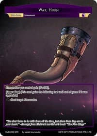 War Horn - Crimson Moon's Battleground - Force of Will card