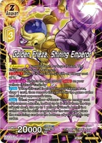 Golden Frieza, Shining Emperor - Wild Resurgence - Dragon Ball Super: Masters card