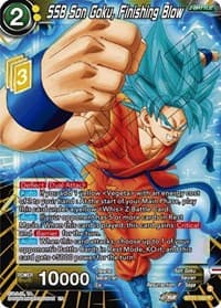 SSB Son Goku, Finishing Blow - Wild Resurgence - Dragon Ball Super: Masters card