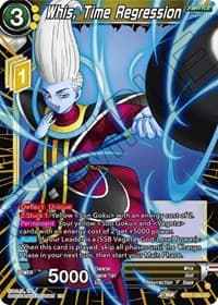 Whis, Time Regression - Wild Resurgence - Dragon Ball Super: Masters card