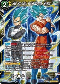 SSB Son Goku & SSB Vegeta, Rivalry - Wild Resurgence - Dragon Ball Super: Masters card