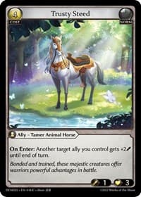 Trusty Steed - 2022 Demo Deck - Grand Archive TCG card