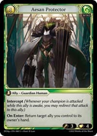 Aesan Protector - Dawn of Ashes Prelude - Grand Archive TCG card