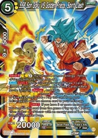 SSB Son Goku VS Golden Frieza, Spirit Clash - Wild Resurgence - Dragon Ball Super: Masters card