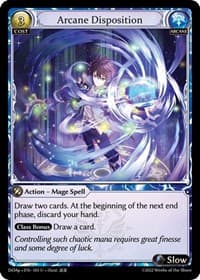 Arcane Disposition - Dawn of Ashes Prelude - Grand Archive TCG card