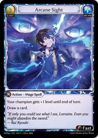 Arcane Sight - Dawn of Ashes Prelude - Grand Archive TCG card