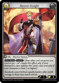Banner Knight - Dawn of Ashes Prelude - Grand Archive TCG card