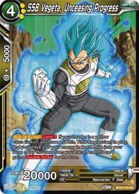 SSB Vegeta, Unceasing Progress - Wild Resurgence - Dragon Ball Super: Masters card