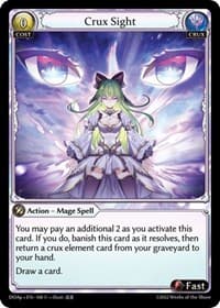 Crux Sight - Dawn of Ashes Prelude - Grand Archive TCG card