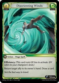 Disorienting Winds - Dawn of Ashes Prelude - Grand Archive TCG card