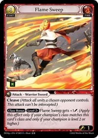 Flame Sweep - Dawn of Ashes Prelude - Grand Archive TCG card