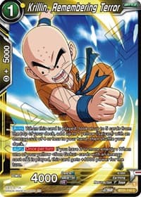 Krillin, Remembering Terror - Wild Resurgence - Dragon Ball Super: Masters card