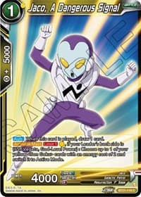 Jaco, A Dangerous Signal - Wild Resurgence - Dragon Ball Super: Masters card