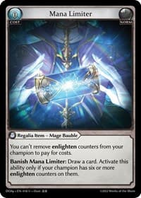 Mana Limiter - Dawn of Ashes Prelude - Grand Archive TCG card