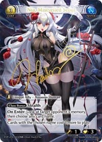 Nia, Mistveiled Scout - Dawn of Ashes Event Pack - Grand Archive TCG card