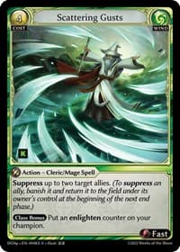 Scattering Gusts - Dawn of Ashes Prelude - Grand Archive TCG card