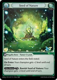 Seed of Nature - Dawn of Ashes Prelude - Grand Archive TCG card