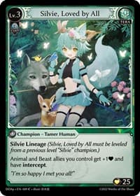 Silvie, Loved by All - Dawn of Ashes Prelude - Grand Archive TCG card