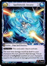Spellshield: Arcane - Dawn of Ashes Prelude - Grand Archive TCG card