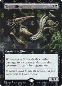 Toxin Sliver (Extended Art) (Step-and-Compleat Foil) - Secret Lair Drop Series - Magic: The Gathering card