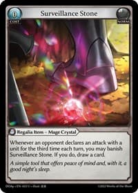 Surveillance Stone - Dawn of Ashes Prelude - Grand Archive TCG card