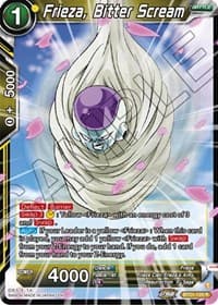 Frieza, Bitter Scream - Wild Resurgence - Dragon Ball Super: Masters card