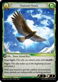 Trained Hawk - Dawn of Ashes Prelude - Grand Archive TCG card